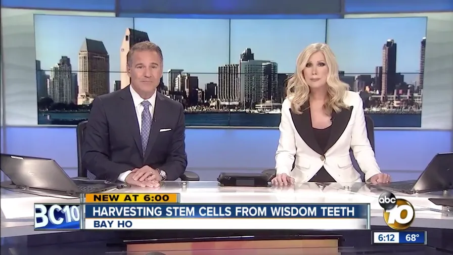 ABC 10 News covering stem cells at our practice
